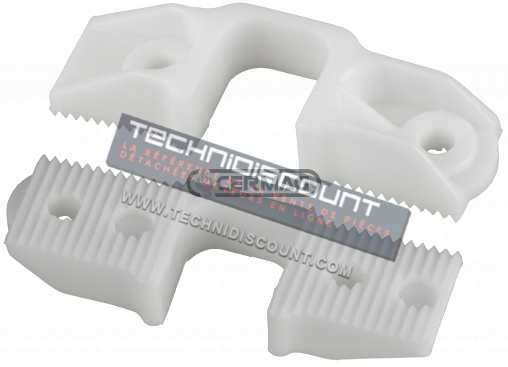 Fixation de lame en Delrin pour  MOTOFAUCHEUSES BCS 600 - 700 TYPE "CENTRALE" BCS  OEM 552.43538.0