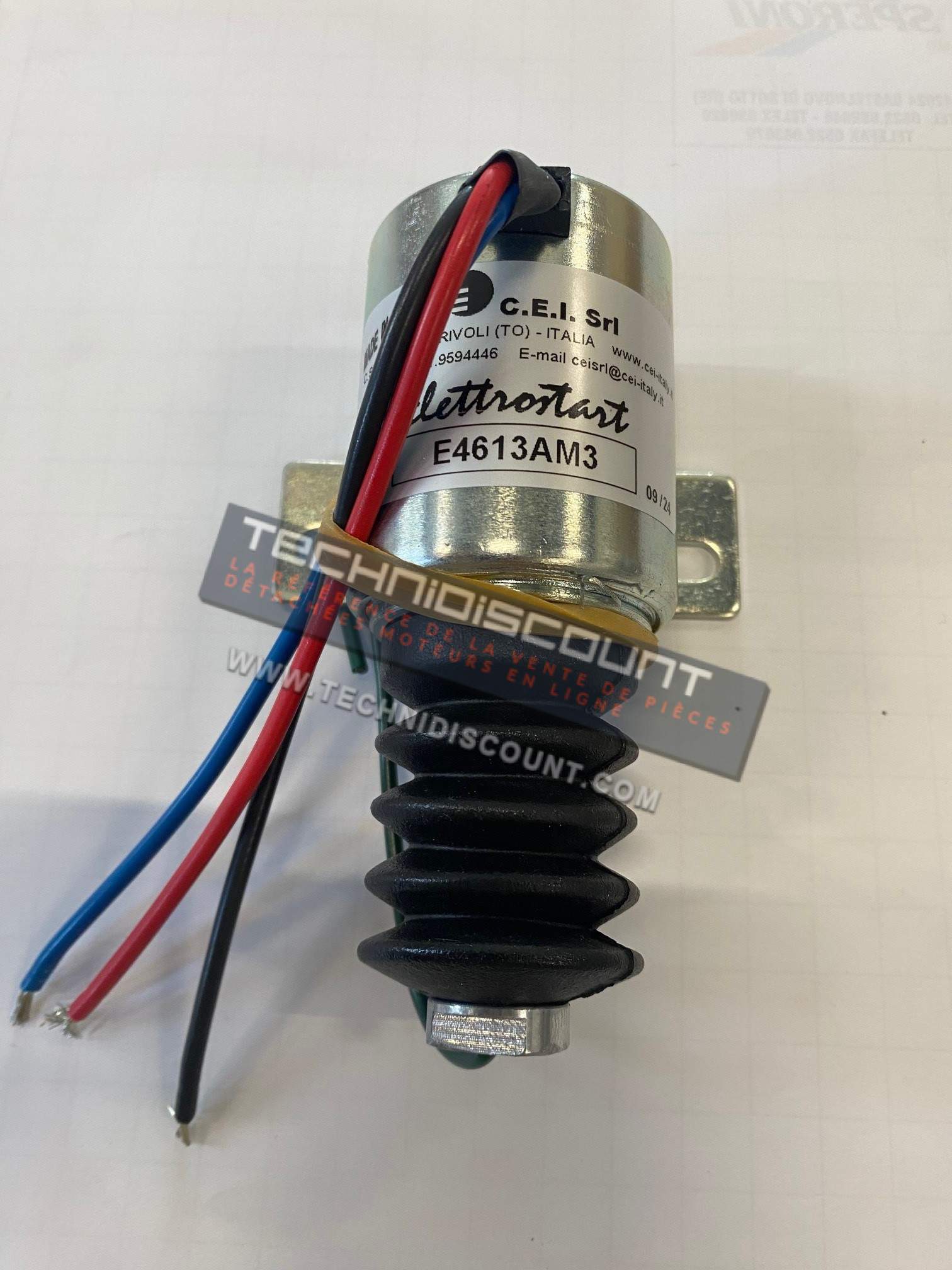 Elettrostart E4613AM3 CEI / Electrostart E4613AM3 12V Ø46