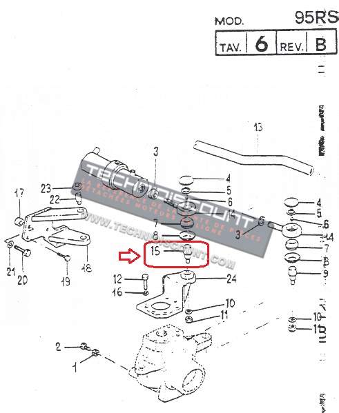 Goupille Commune 11.0030.226 FERRARI