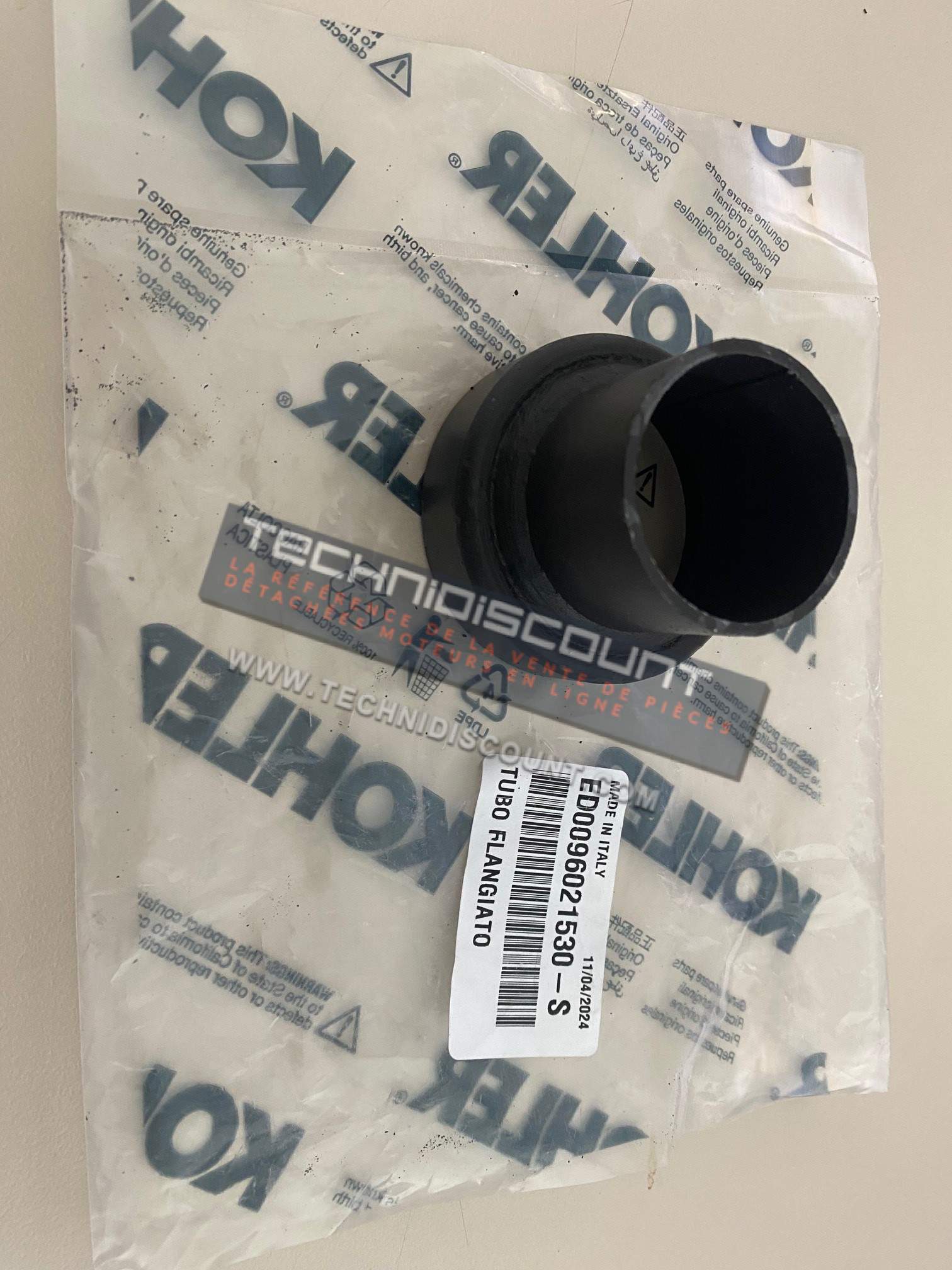 Tube sortie Turbo LDW1204T LDW2004T LDW2204T LOMBARDINI 9602.153 KOHLER ED0096021530-S